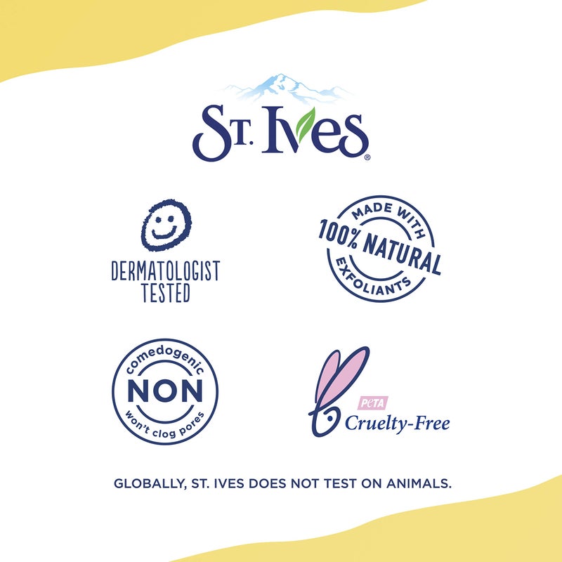 St. Ives Acne Control Face Scrub Apricot, Minimize Pores, Prevent Acne and Blemishes, With Salicylic Acid ,100% Natural Exfoliants, 6 oz, Twin Pack - Image 5
